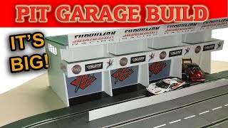 Pit Garage Build for My Carrera Slot Car Track – 3D Printing Scenery [upl. by Nyliret683]