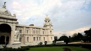 Panoramic view of Victoria Memorial  Kolkata [upl. by Nolla]