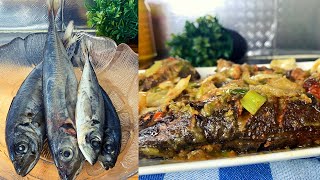 Une autre manière de cuisiner LE POISSON CHINCHARD à la sauce piquante cuisine congolaise [upl. by Ardnuasal124]