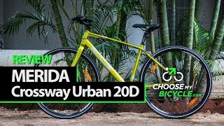 Merida Crossway Urban 20D 2018 ChooseMyBicyclecom Expert Review [upl. by Aiclef]