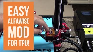 Gearbest Alfawise U20  Easy Modification to Print TPU [upl. by Doniv14]