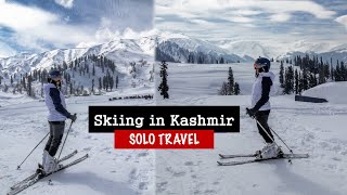 Skiing in Gulmarg Kashmir  Learning With a Private Instructor  E03 [upl. by Teeter]