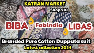 Print ऐसे की देख कर ही मन ललचा जाए आपका👌😍 Branded PureCotton Duppata suits🤩Katran market Mangolpuri [upl. by Groeg]