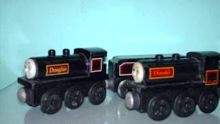 Rare Wooden Thomas Trains 4 [upl. by Dorfman]