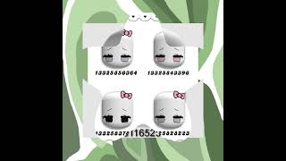 face mask codes for Brookhaven 💚☘️ [upl. by Solis482]