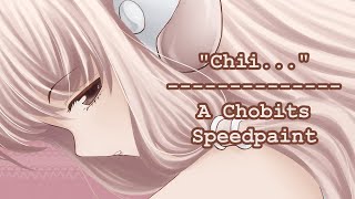 Chii  A Chobits Speedpaint [upl. by Brodeur]