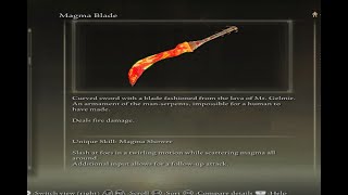 ELDEN RING  Quick guide to farm the magma blade [upl. by Atalanti]