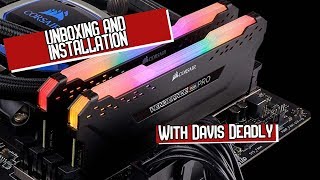 HOW TO INSTALL RAM  Corsair Vengeance RGB Pro Review amp Setup [upl. by Patterman320]