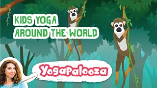 Kids Yoga Around the World Yogapalooza with Bari Koral [upl. by Nyleahs]