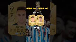 Lautaro Martinez VS Dybala EVOLUCION FIFA 🔥🇦🇷 [upl. by Eanrahc]