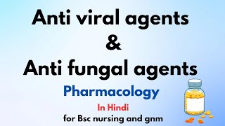 Anti viral amp anti fungal agents [upl. by Judas]