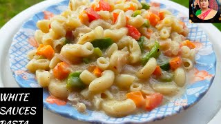 WHITE SAUCES PASTA RECIPE  HOW TO MAKE WHITE SAUCES PASTAfood cooking subscribe youtube [upl. by Mareah502]