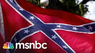 The Real History Of The Confederate Flag  msnbc [upl. by Amaryl]