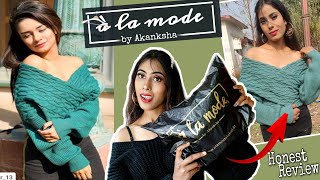 à la mode by Akansha honest review of à la mode by Akanksha product part2  SnazzySamaira [upl. by Gollin]