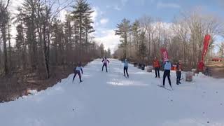 Birkie 2024  Korte Skate  360 RacerCAM  Skier 1  Full Race [upl. by Esinahs]