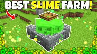 Broken The BEST SLIME FARM in Minecraft 2000 SlimeMinute Minecraft Bedrock Edition Tutorial [upl. by Kavanaugh618]