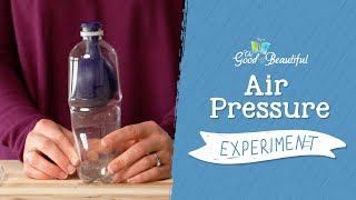 Air Pressure Experiment  Lesson 5  The Good and the Beautiful [upl. by Frodina]