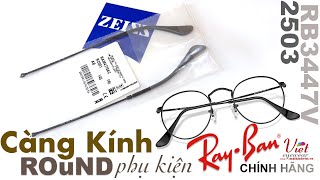 CÃ ng kÃ­nh RayBan Round RB3447V 2503 [upl. by Carthy]