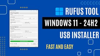 Create a Windows 11 24H2 Bootable USB in Minutes with RUFUS [upl. by Mulderig]