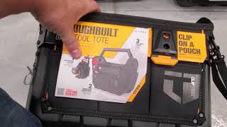 new tough built tool bags at lowes [upl. by Eessac]