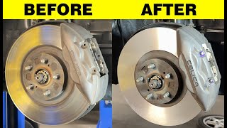 Reviving My Celica GTFOURs Rotors and Braking Power [upl. by Aisercal]