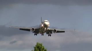 UPS MD11F landing at EPWA in HD [upl. by Faden]