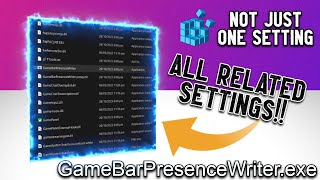 Gamebar Presence Writer  Disable ALL related settings  Fix All Stuttering in Games Completely 💯 [upl. by Aidile914]