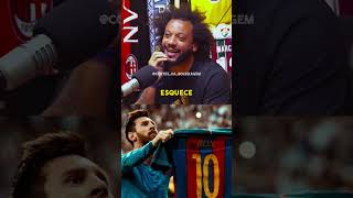 Marcelo conta como era marcar Messi e companhia [upl. by Amrac]