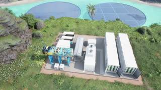 160kW Islanded Green Hydrogen Setup For Soulness Retreats Fiji [upl. by Annor]