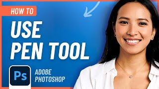 How to Use the Pen Tool in Photoshop Easy Tutorial [upl. by Aryek]