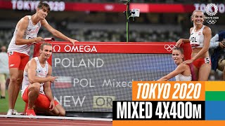 Mixed 4x400m Final  Tokyo Replays [upl. by Neyut]