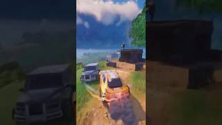 Snagged bros car 😭💀 fortnite funny gaming shorts [upl. by Annaeed35]