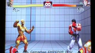 STREET FIGHTER IV DHALSIM  9 amp 13 HIT COMBOS [upl. by Renrew]