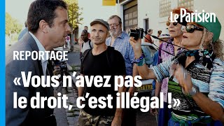 À Montreuil des habitants déterminés stoppent un chantier d’abattage darbres [upl. by Alleacim]