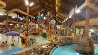 Wilderness Resort Wisconsin Dells  Klondike Kavern  Water Dome waterpark resort wisconsindells [upl. by Dayna955]