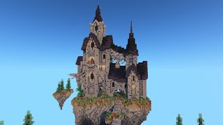 Minecraft Floating Castle [upl. by Lletnahc]