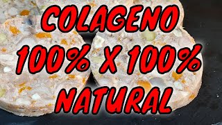 ¡EL SECRETO PARA ENVEJECER SIN DOLORESCOLAGENO 100 NATURALFIAMBRE CASERO CON COLAGENO [upl. by Alemaj]