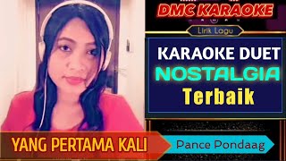 YANG PERTAMA KALI  Karaoke Duet Smule Lawas Nostalgia  Cover Anggii [upl. by Aruam]