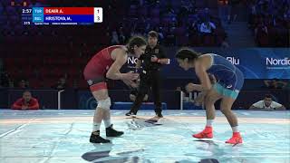 14 WW  65 kg A DEMIR TUR v M HRISTOVA BUL [upl. by Cross952]