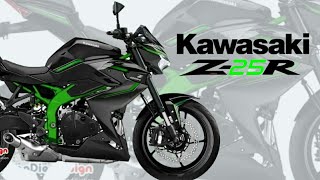 MUNCUL DESAIN KAWASAKI ZX25R VERSI NAKED  APAKAH PERTANDA Z25R 4 SILINDER AKAN RILIS [upl. by Gifford]