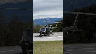 Startup procedure Bundesheer Agusta Bell 212 helicopter helicopter austria military aviation [upl. by Gates]