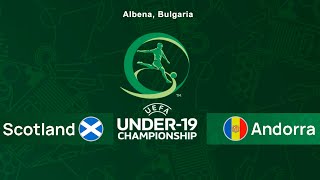 European Under19 Championship qualifying Scotland  Andorra [upl. by Niletac]