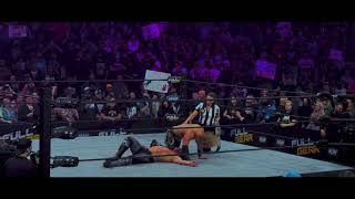 Hangman Page Wins AEW Championship  InArena Footage [upl. by Lazaro]