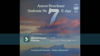 High Quality Anton Bruckner  Symphony No7 in E major  Herbert Blomstedt amp Staatskapelle Dresden [upl. by Esetal]