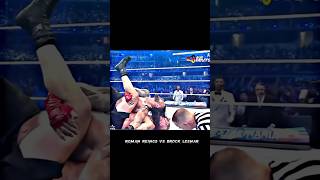 Every Roman Reigns Vs Brock Lesnar match wwe romanreigns brocklesnar [upl. by Eeuqram]