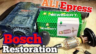 Repair a Bosch GSH 11 E Hammer with an after market motor from ALIExpress [upl. by Delphine]