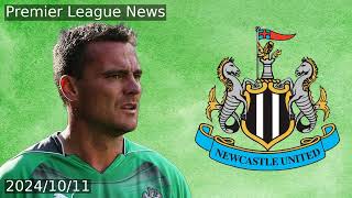 Eddie Howe commends Newcastle legend for job hes doing behind the scenes at the club [upl. by Aikahc]