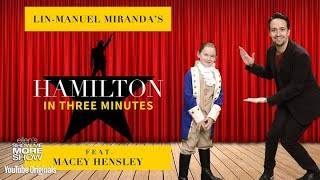 LinManuel Miranda Performs Hamilton in Under 3 Minutes [upl. by James]