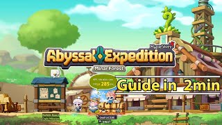 MapleStory Abyssal Expedition Guide in 2min  MapleStorySea [upl. by Idisahc406]