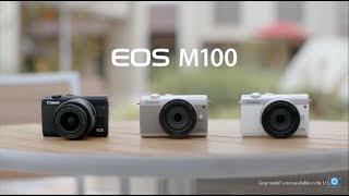 Đánh giá Canon EOS M100  nỗ lực lớn của Canon trong mảng mirrorless  duytomcom [upl. by Hunfredo]